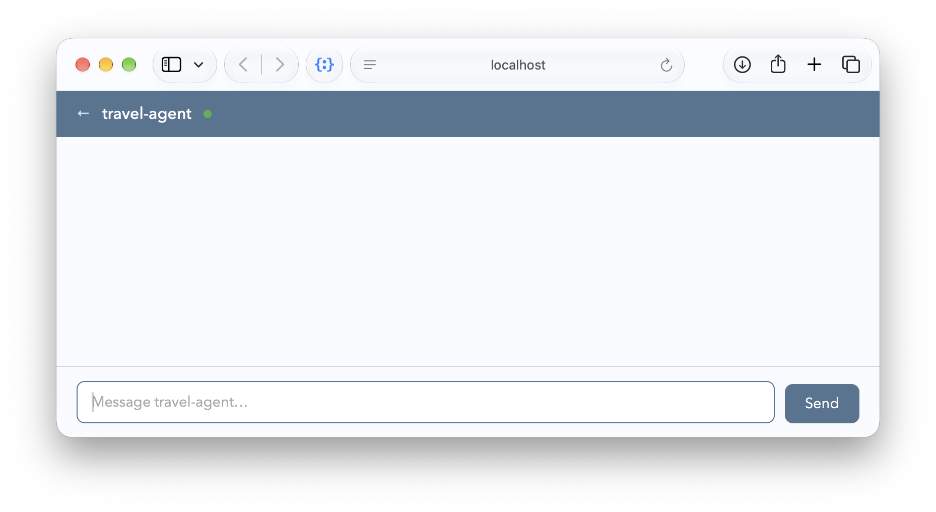 Chat preview showing up empty