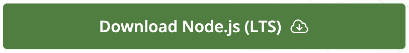 Screenshot showing the default download button from the nodejs.org home page.
